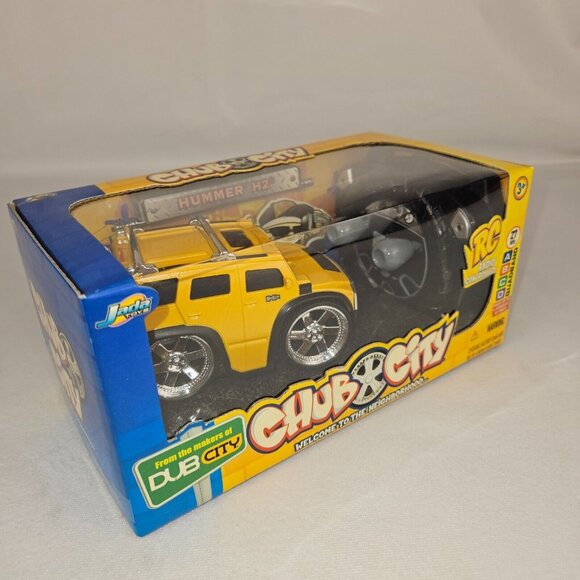 Jada Toys Other - Chub City - RC Radio Control Car / Hummer H2 - Yellow by Jada Toys -90398 (K202)